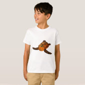 おかしなハロウィーンカメ Tシャツ (正面フル)
