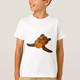 おかしなハロウィーンカメ Tシャツ