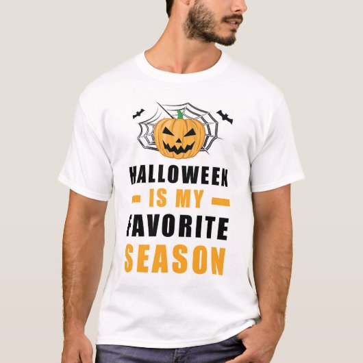 おかしなハロウィーンデザイン Tシャツ (正面)