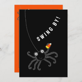 おかしなハロウィーンパーティの招待状 招待状