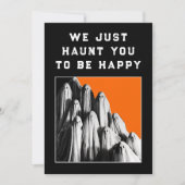 おかしなハロウィーンパーティの招待状 招待状 (正面)