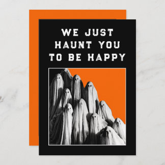 おかしなハロウィーンパーティの招待状 招待状