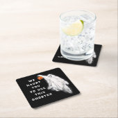 おかしなハロウィーンパーティー スクエアペーパーコースター (インサイチュ)