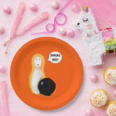 おかしなハロウィーンパーティー ペーパープレート (パーティー)