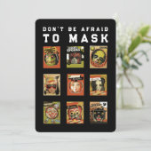 おかしなハロウィーンパーティー 招待状 (スタンド正面)