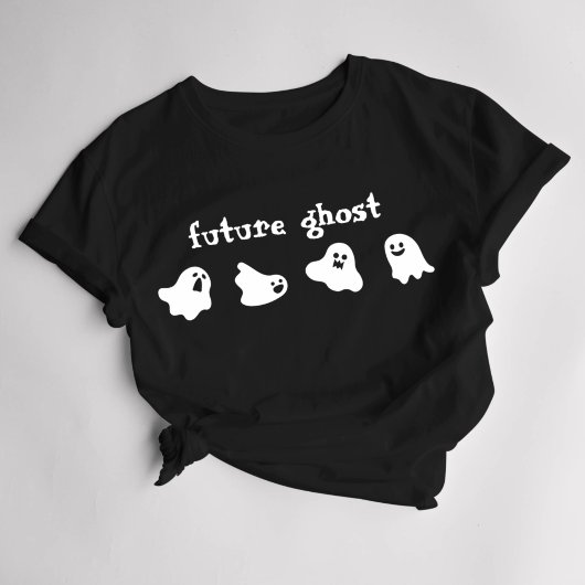 おかしなハロウィーン女子幽霊Tシャツ Tシャツ