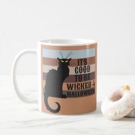 おかしなハロウィーン猫って良かった コーヒーマグカップ