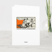 おかしなハロウィーン カード (裏面)