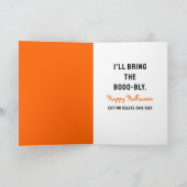 おかしなハロウィーン カード (内部)