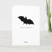 おかしなハロウィーン カード (裏面)