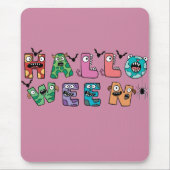 おかしなハロウィーン マウスパッド (正面)