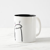 おかしなマグカップ ツートーンマグカップ (正面右)