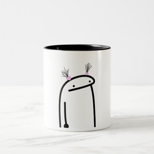 おかしなマグカップ ツートーンマグカップ (中央)