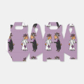 おかしなヤギの新郎新婦の結婚式 フェイバーボックス (折り畳みなし)