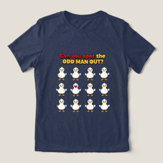 おかしな人を探し出せるかな 面白い  トライブレンドＴシャツ