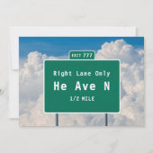 おかしな天国の精神的な方向高速道路の出口 シーズンカード (正面)