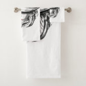 おかしな女性 – 熱い唇 – 色を選択/追加 バスタオルセット (インサイチュ)