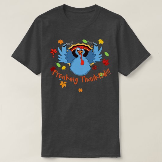 おかしな感謝 Tシャツ (デザイン正面)