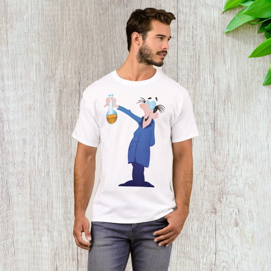 おかしな科学者ビーカー Tシャツ
