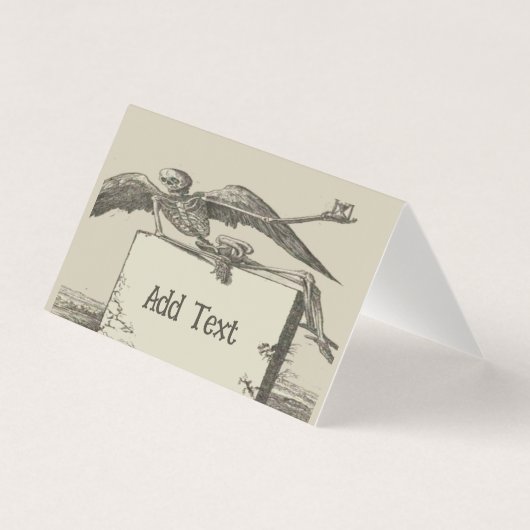 おかしな葬儀、追加文字、 (正面)