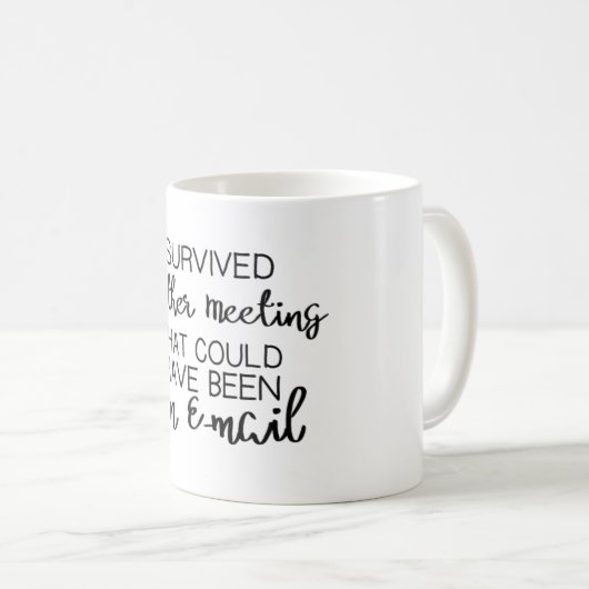 おかしな行動の先生のコーヒー・マグ コーヒーマグカップ (正面右)