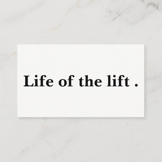 おかしな行動カード 名刺 (裏面)