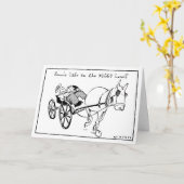 おかしな車線の生命 カード (黄色い花)