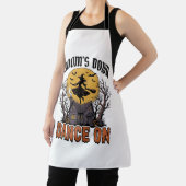 おかしな魔女のダンサービンテージハロウィン彫刻Tシャツ エプロン (インサイチュ)