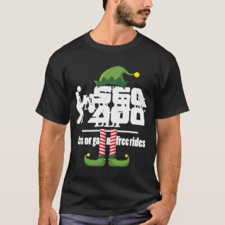 おかっぱエルフのマッチングファミリーグループ クリスマスパーティー Tシャツ