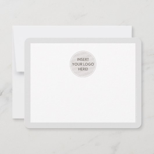 おかわいらし世話になエレガントる白黒 サンキューカード (裏面)