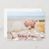 おかわいらし考える使いのはがき ポストカード (正面/裏面)