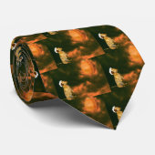 おかわいらし菓子をたくさん食べに座る ネクタイ (ロール)