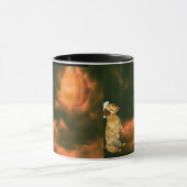 おかわいらし菓子をたくさん食べに座る マグカップ (中央)