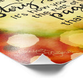 おかわいらし話の黄色とオレンジ感動的色 フォトプリント            (角)