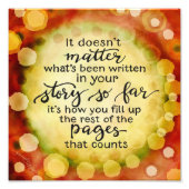 おかわいらし話の黄色とオレンジ感動的色 フォトプリント            (正面)