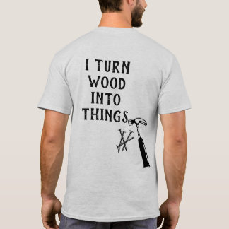 おがくずは私のグリッターです Tシャツ