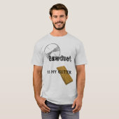 おがくずは私のグリッターです Tシャツ (正面フル)