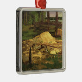 おがくずピット1876年 メタルオーナメント (右)