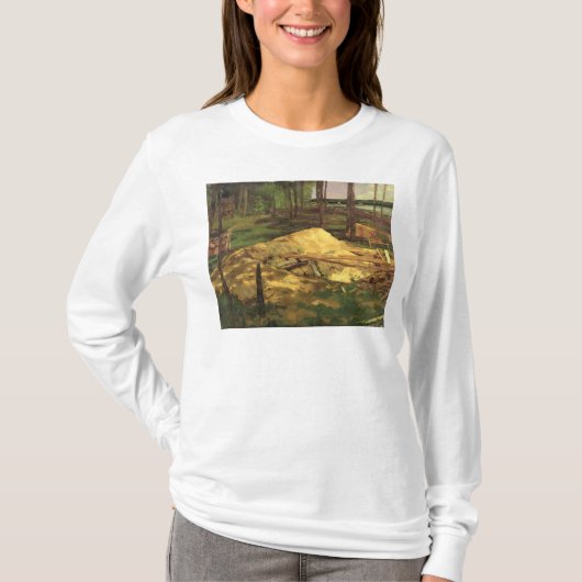 おがくずピット1876年 Tシャツ (正面)