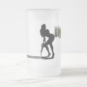 おこりっぽい女の子OMC フロストグラスビールジョッキ (中央)