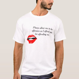 おこることのための抗勢 Tシャツ