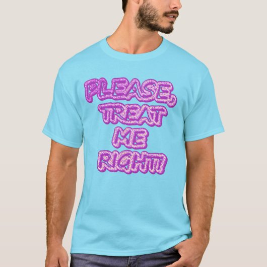 「おごってちょうだい!!」 かわいいデザイン。買今 Tシャツ (正面)