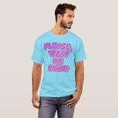 「おごってちょうだい!!」 かわいいデザイン。買今 Tシャツ (正面フル)