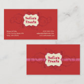 おごれ！ 名刺 (正面/裏面)