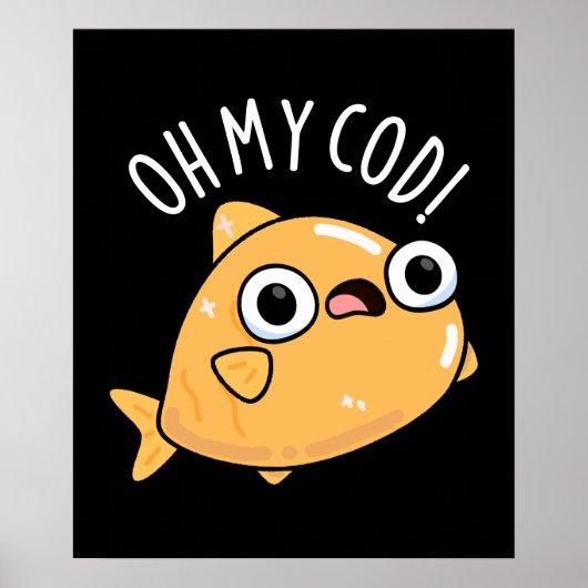 おさかなコッドのユーモア魚パンダークBG ポスター (正面)