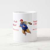 おしっこが止まらない! ジャンボコーヒーマグカップ (正面)