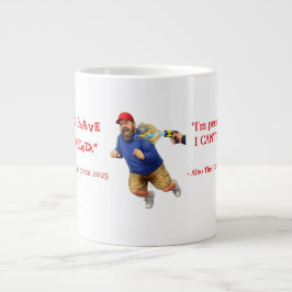 おしっこが止まらない！ ジャンボコーヒーマグカップ