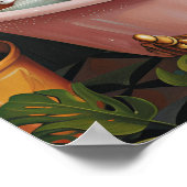 おしっこと泡:キャットタスティックなバスシーン ポスター (角)