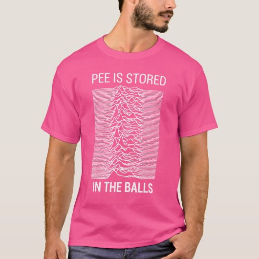 おしっこは玉の衣裳に入れる Tシャツ (正面)