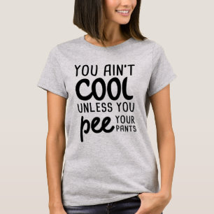 おしっこカッコいいをしなけりゃ駄目だ Tシャツ